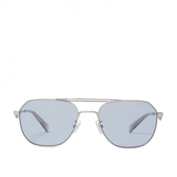 Coach C Hardware Metal Navigator Sunglasses - Blue Coach C Hardware Metal Navigator Sunglasses - Blue