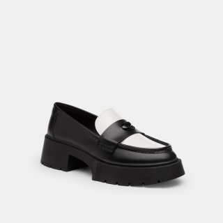 Coach Leah Platform Loafer - BLK