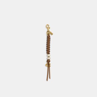 Coach Heritage Bead Bag Charm - Brown Coach Heritage Bead Bag Charm - Brown