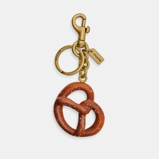 Coach Small Pretzel Bag Charm - Multi Colour Coach Small Pretzel Bag Charm - Multi Colour