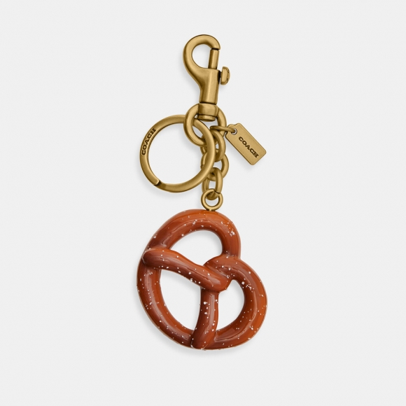 Coach Small Pretzel Bag Charm - Multi Colour Coach Small Pretzel Bag Charm - Multi Colour