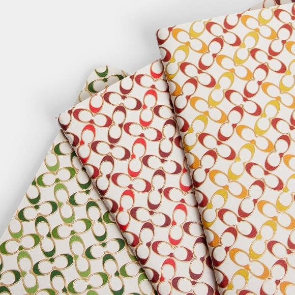Coach Notebook Set In Signature - Multi Colour Coach Notebook Set In Signature - Multi Colour