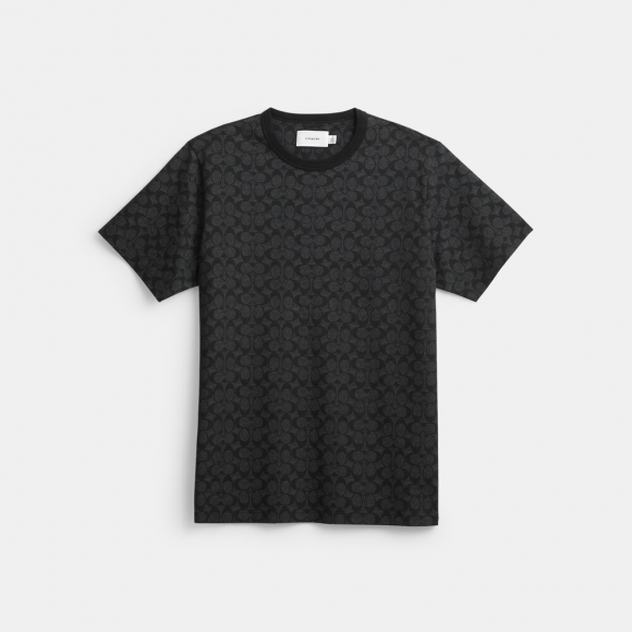 Coach Signature T-shirt - GREY Coach Signature T-shirt - GREY