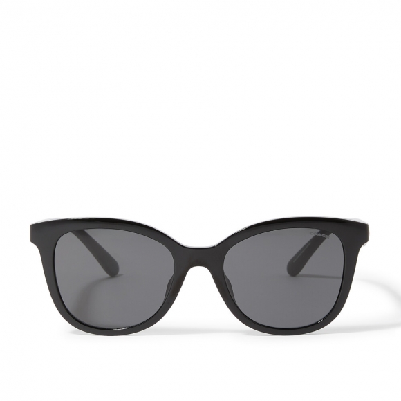 Coach Quilted Tabby Round Sunglasses - Black Coach Quilted Tabby Round Sunglasses - Black