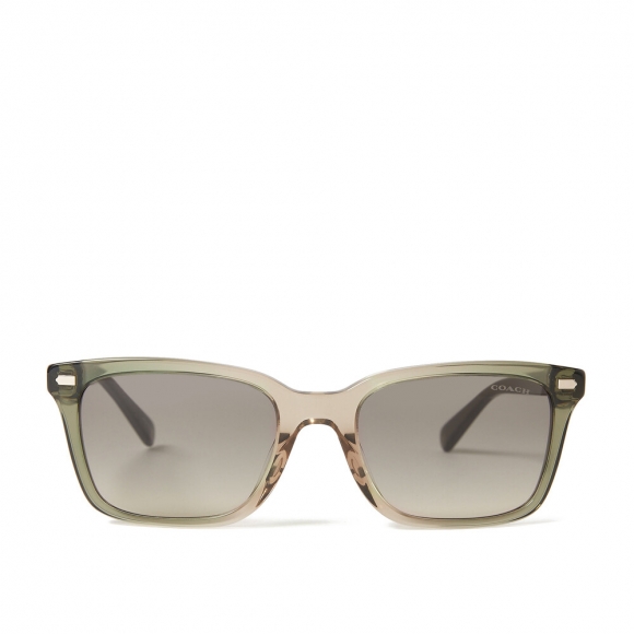 Coach Narrow Square Sunglasses - Green Coach Narrow Square Sunglasses - Green