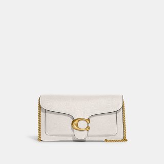 Coach Tabby Chain Clutch 21 - Chalk Coach Tabby Chain Clutch 21 - Chalk