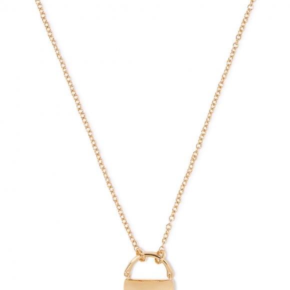 Coach Tabby Pendant Necklace - Gold