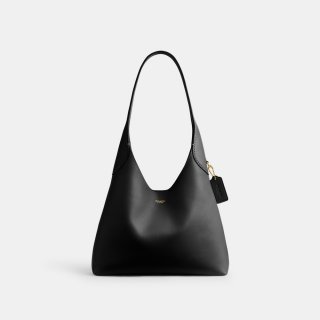 Coach Brooklyn Shoulder Bag 28 - Black Coach Brooklyn Shoulder Bag 28 - Black