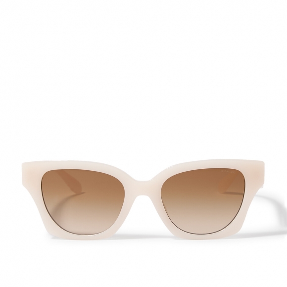 Coach Quilted Tabby D-frame Sunglasses - OFF WHITE