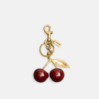 Coach Cherry Bag Charm - Red Coach Cherry Bag Charm - Red