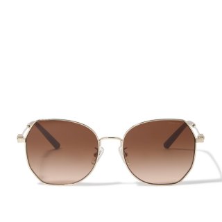 Coach Irregular Frame Sunglasses - Brown Coach Irregular Frame Sunglasses - Brown