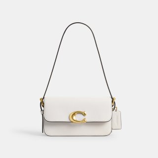 Coach Zoe Shoulder Bag 20 - WHITE Coach Zoe Shoulder Bag 20 - WHITE