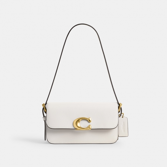 Coach Zoe Shoulder Bag 20 - WHITE Coach Zoe Shoulder Bag 20 - WHITE