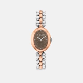 Coach Cadie Quartz Watch, 22.5mm - Rosegold Coach Cadie Quartz Watch, 22.5mm - Rosegold