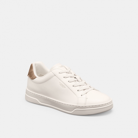 Coach High Line Sneaker - WHITE Coach High Line Sneaker - WHITE