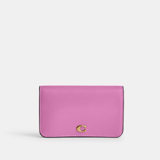 Coach Essential Slim Card Case - Pink