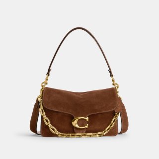 Coach Chain Tabby Shoulder Bag - Brown Coach Chain Tabby Shoulder Bag - Brown