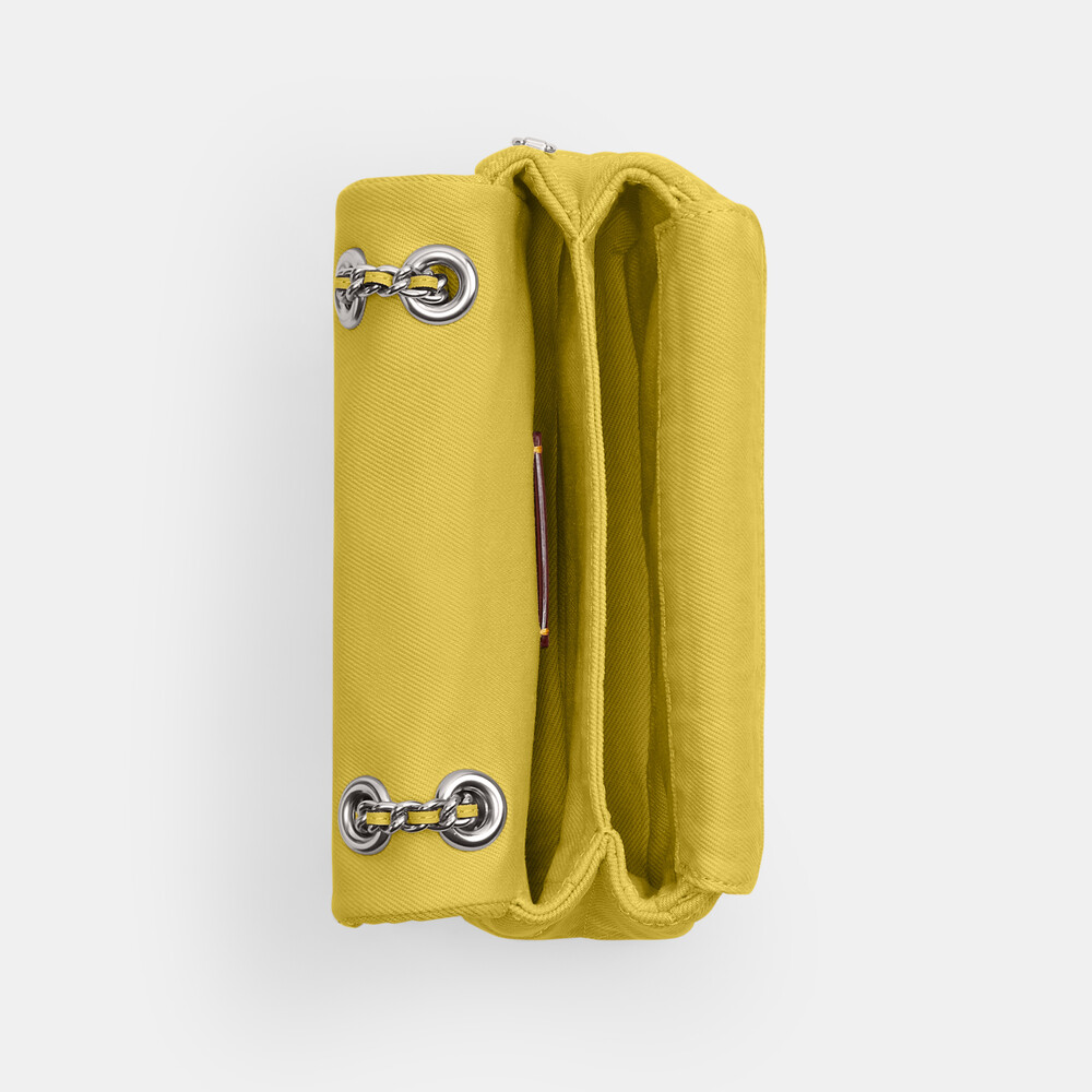 Coach Tabby Shoulder Bag 20 With Quilting - Yellow