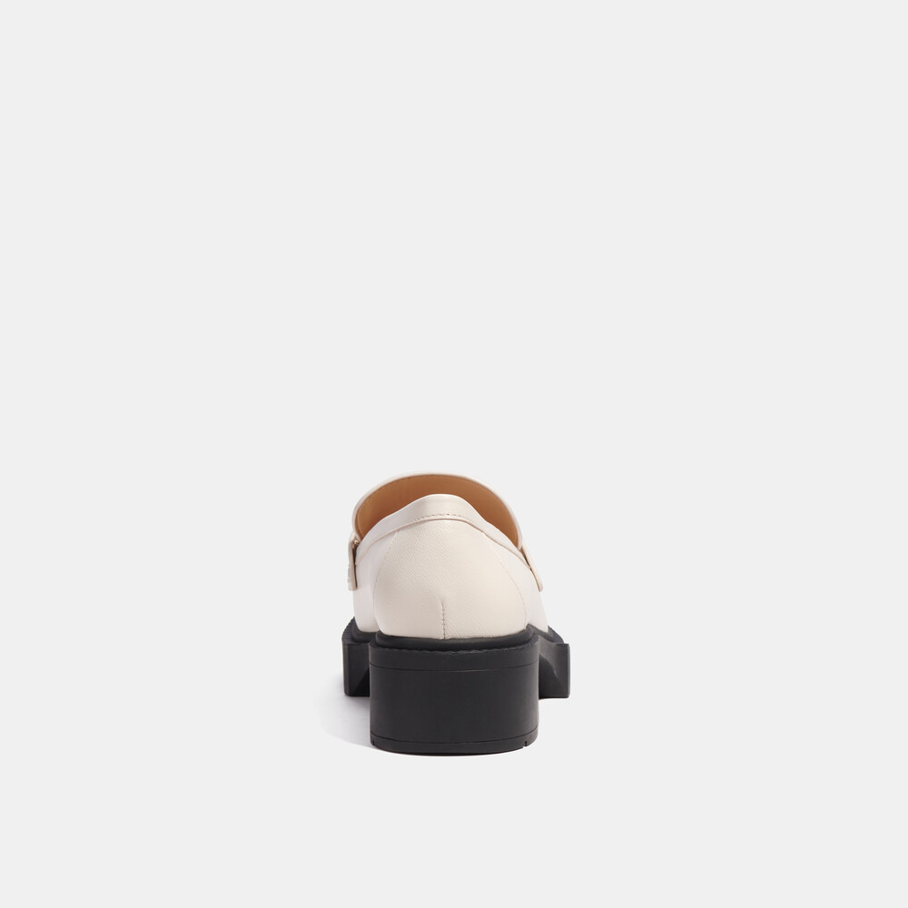 Coach Leah Loafer - Chalk