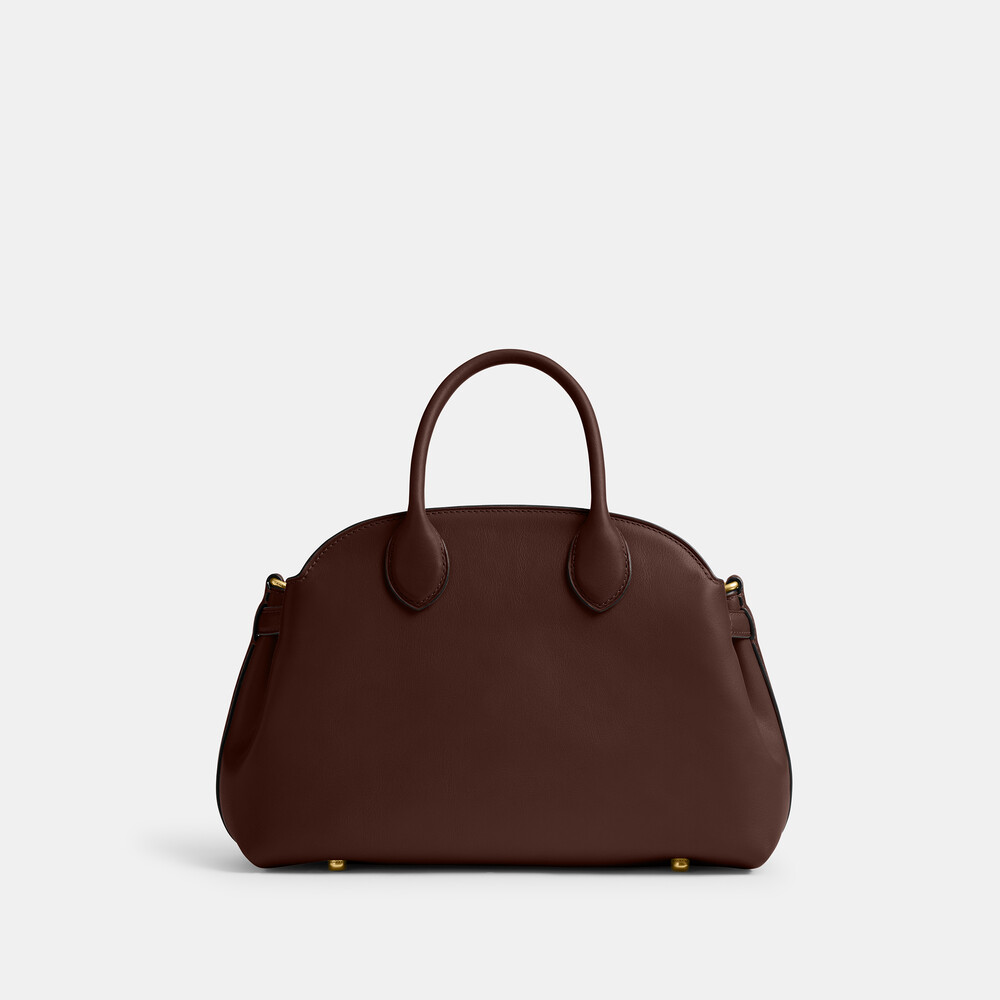 Coach Soft Empire Carryall Bag 28 - DARK BROWN