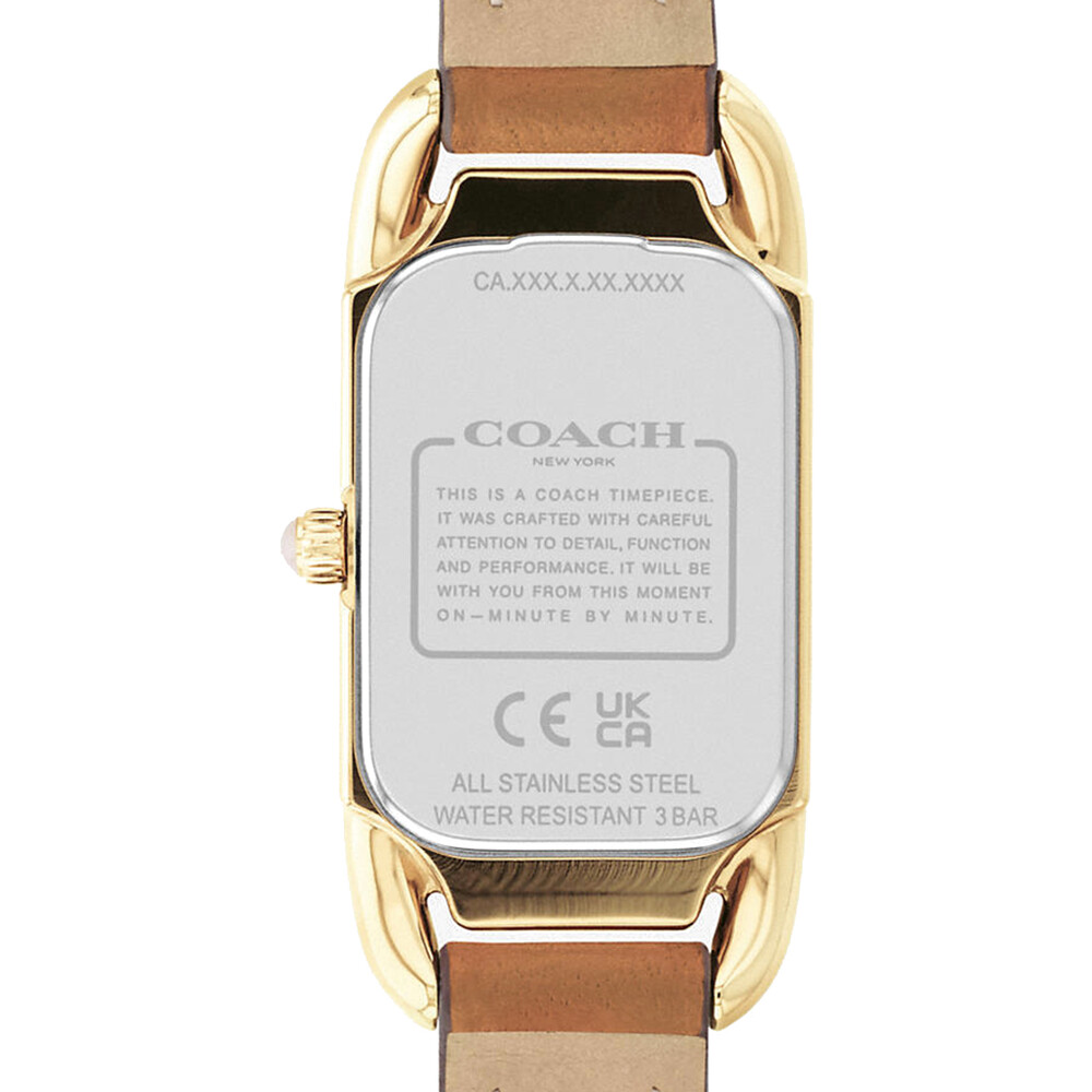 Coach Cadie Watch, 17.5mm X 28.5mm - Brown