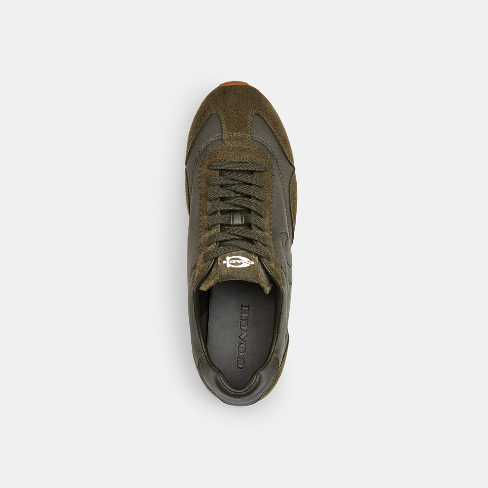 Coach Flat Sneaker - Green