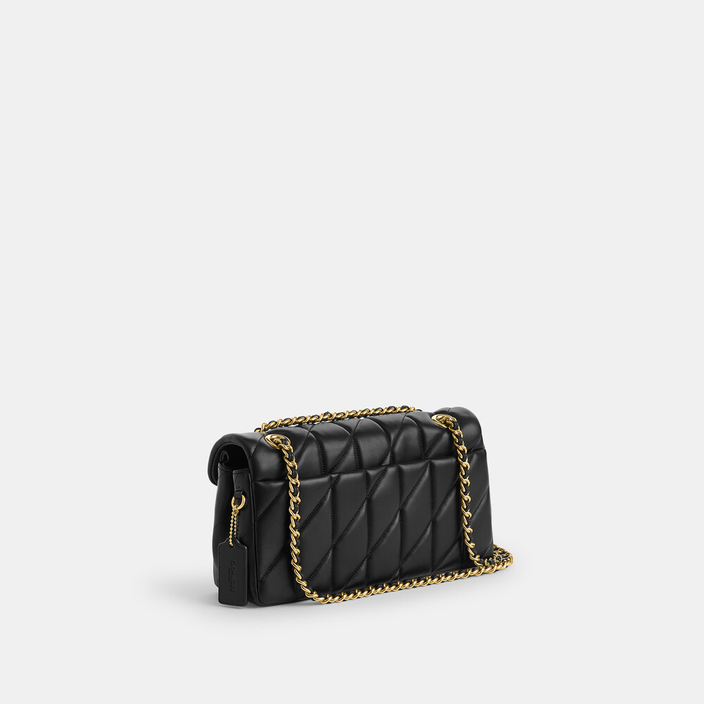 Coach Tabby Shoulder Bag 26 With Pillow Quilting - Black