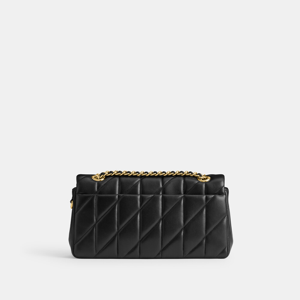 Coach Tabby Shoulder Bag 26 With Pillow Quilting - Black