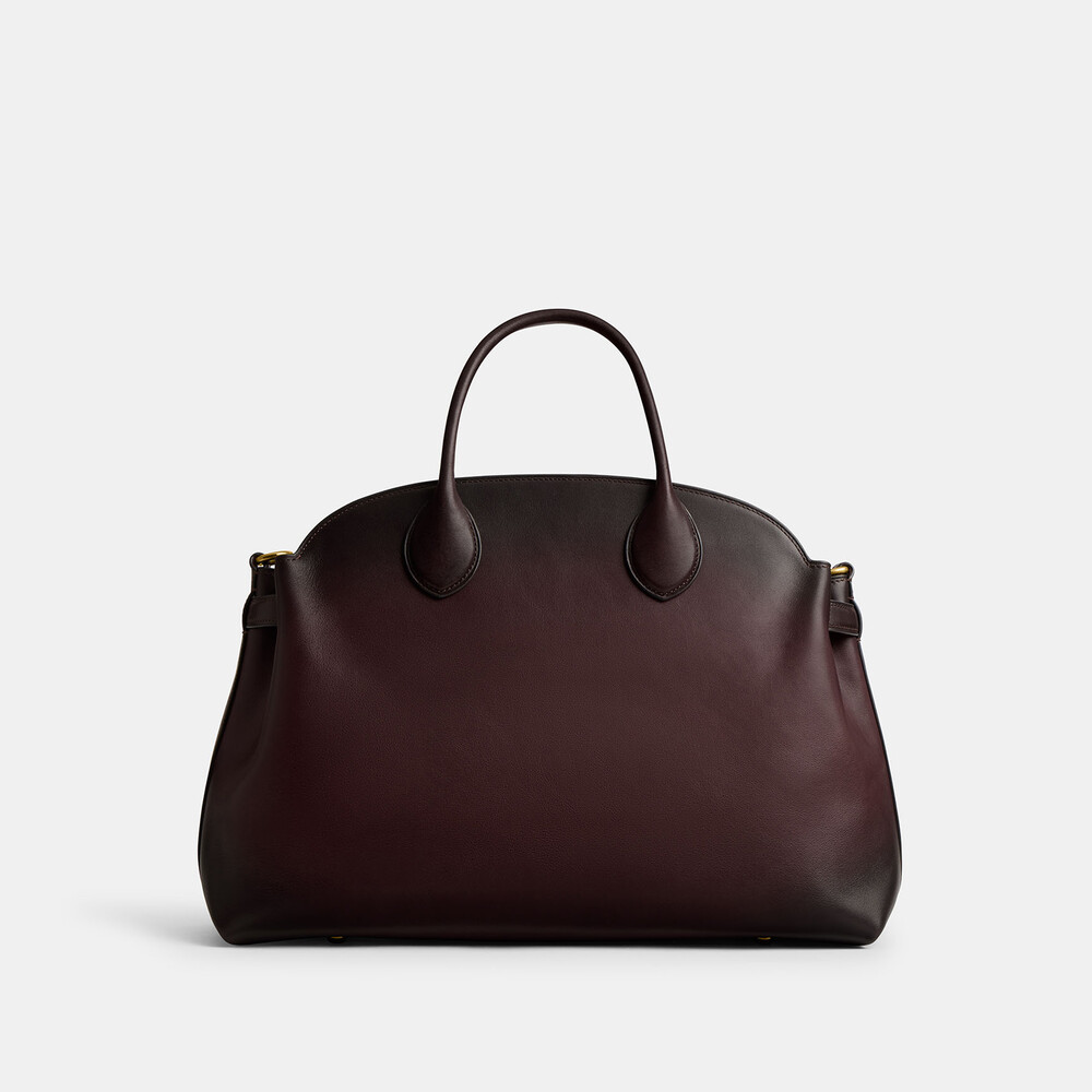 Coach Soft Empire Carryall Bag 40 - BURGUNDY