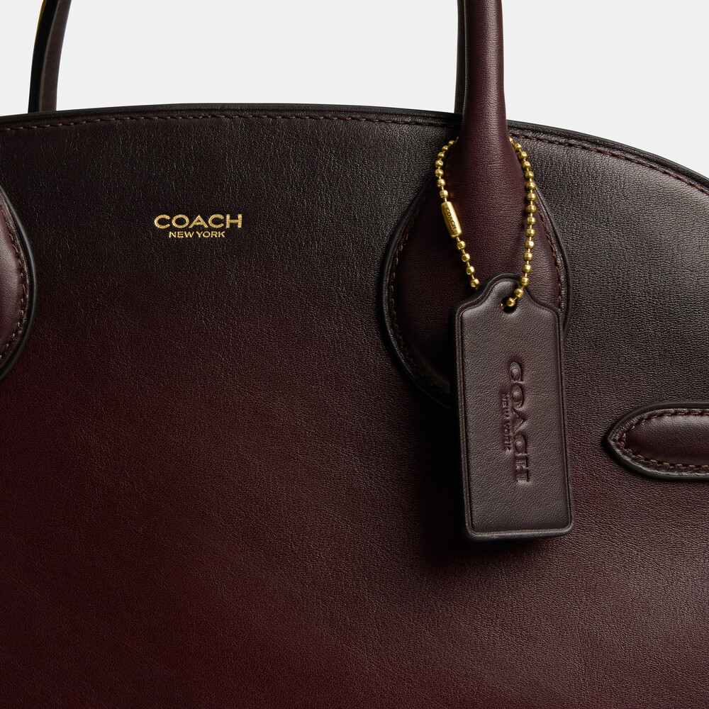 Coach Soft Empire Carryall Bag 40 - BURGUNDY