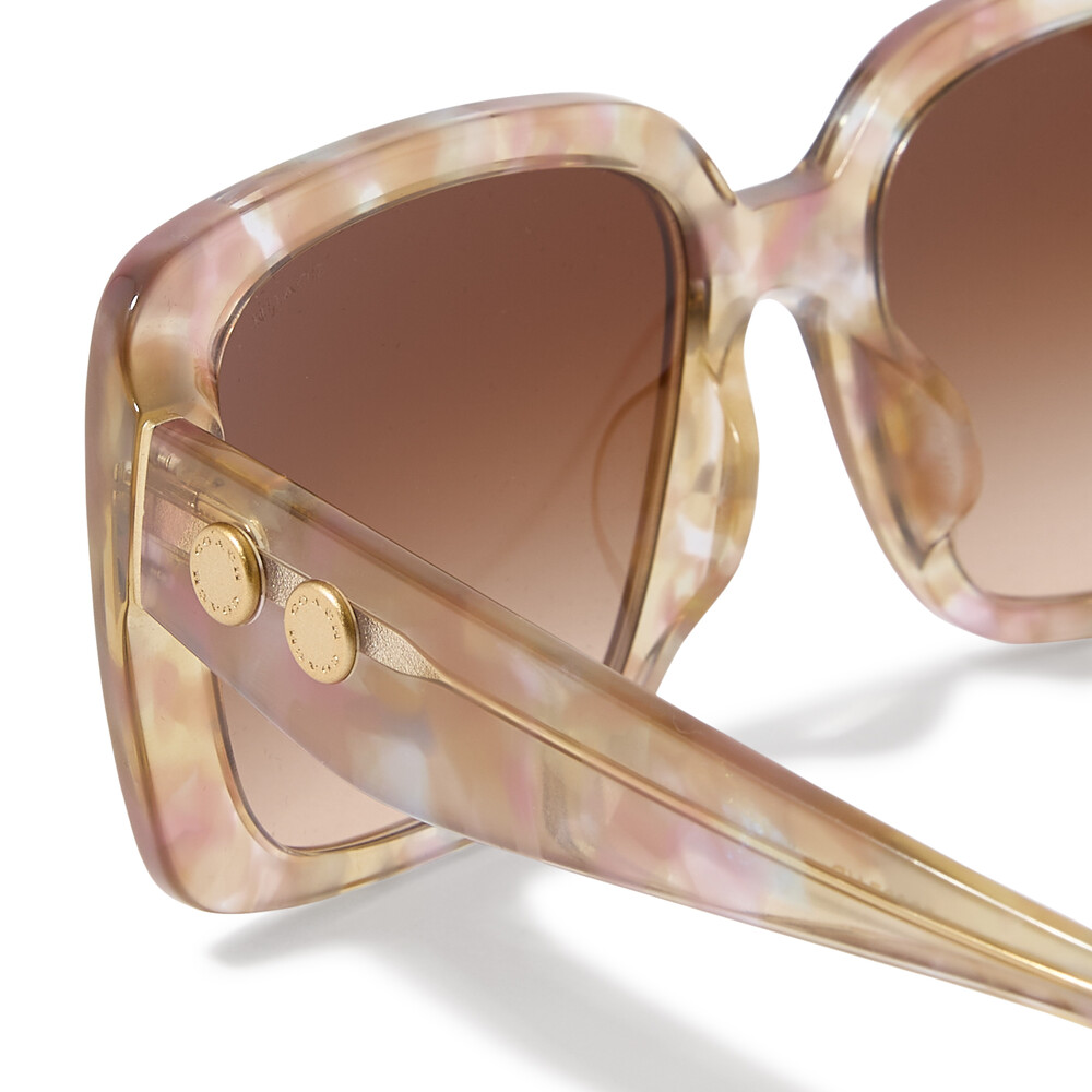 Coach Square Acetate Sunglasses - Brown