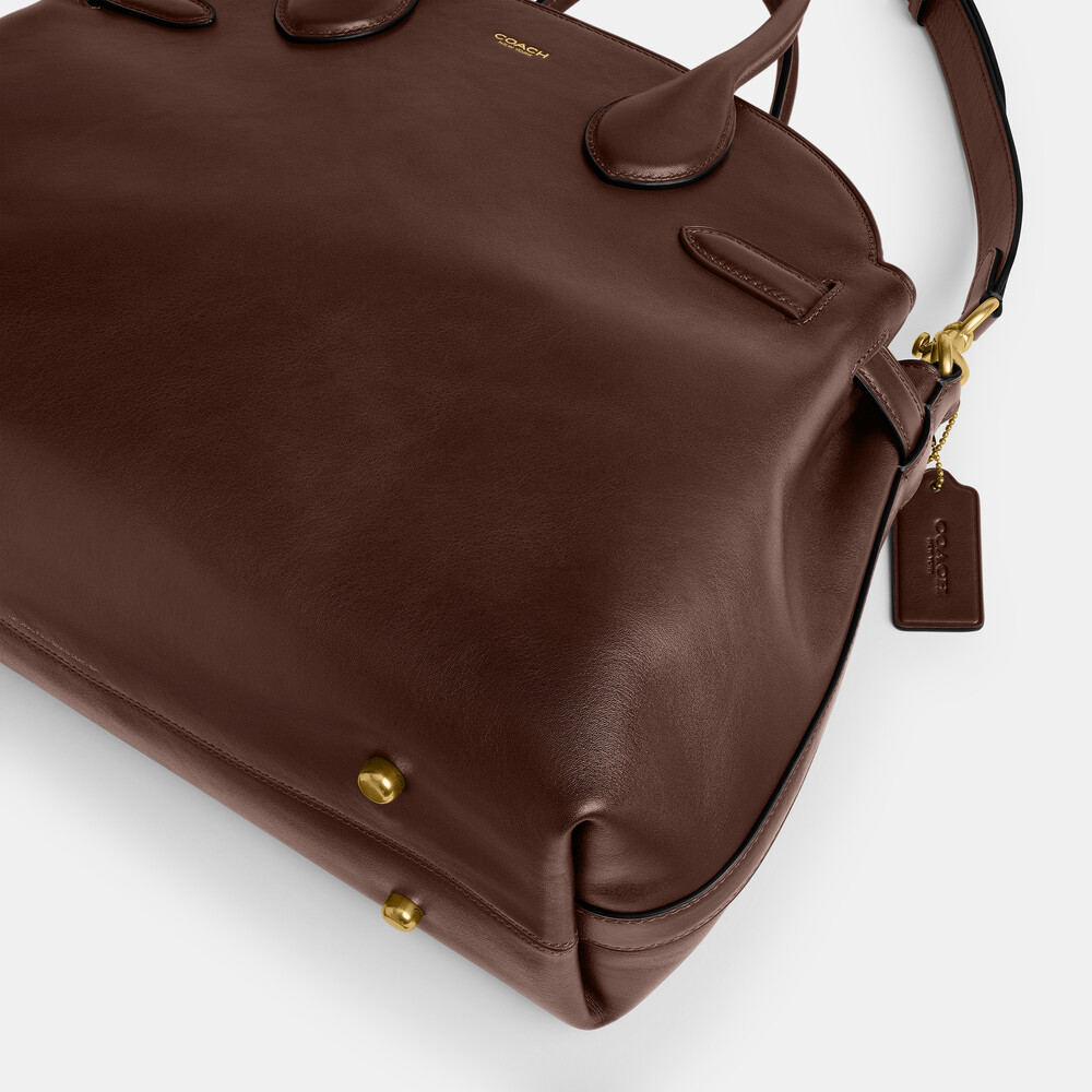 Coach Soft Empire Carryall Bag 40 - DARK BROWN