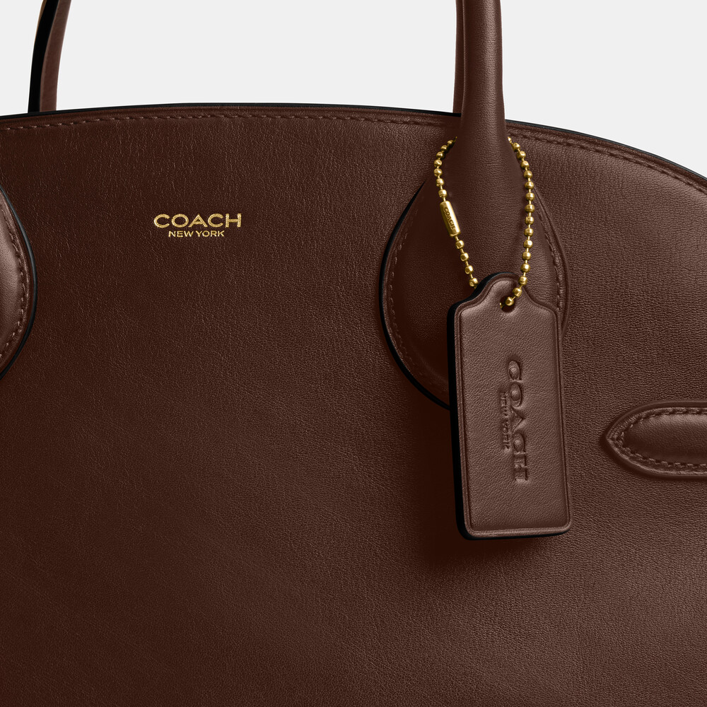 Coach Soft Empire Carryall Bag 40 - DARK BROWN