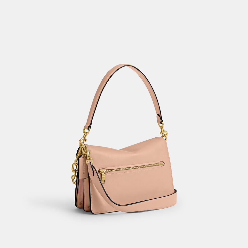 Coach Chain Tabby Shoulder Bag - CREAM