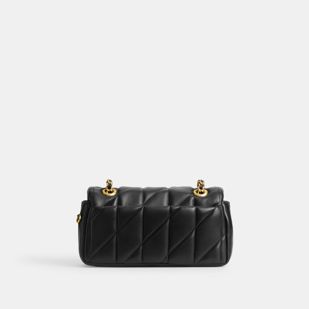 Coach Tabby Shoulder Bag 20 With Pillow Quilting - BLACK1