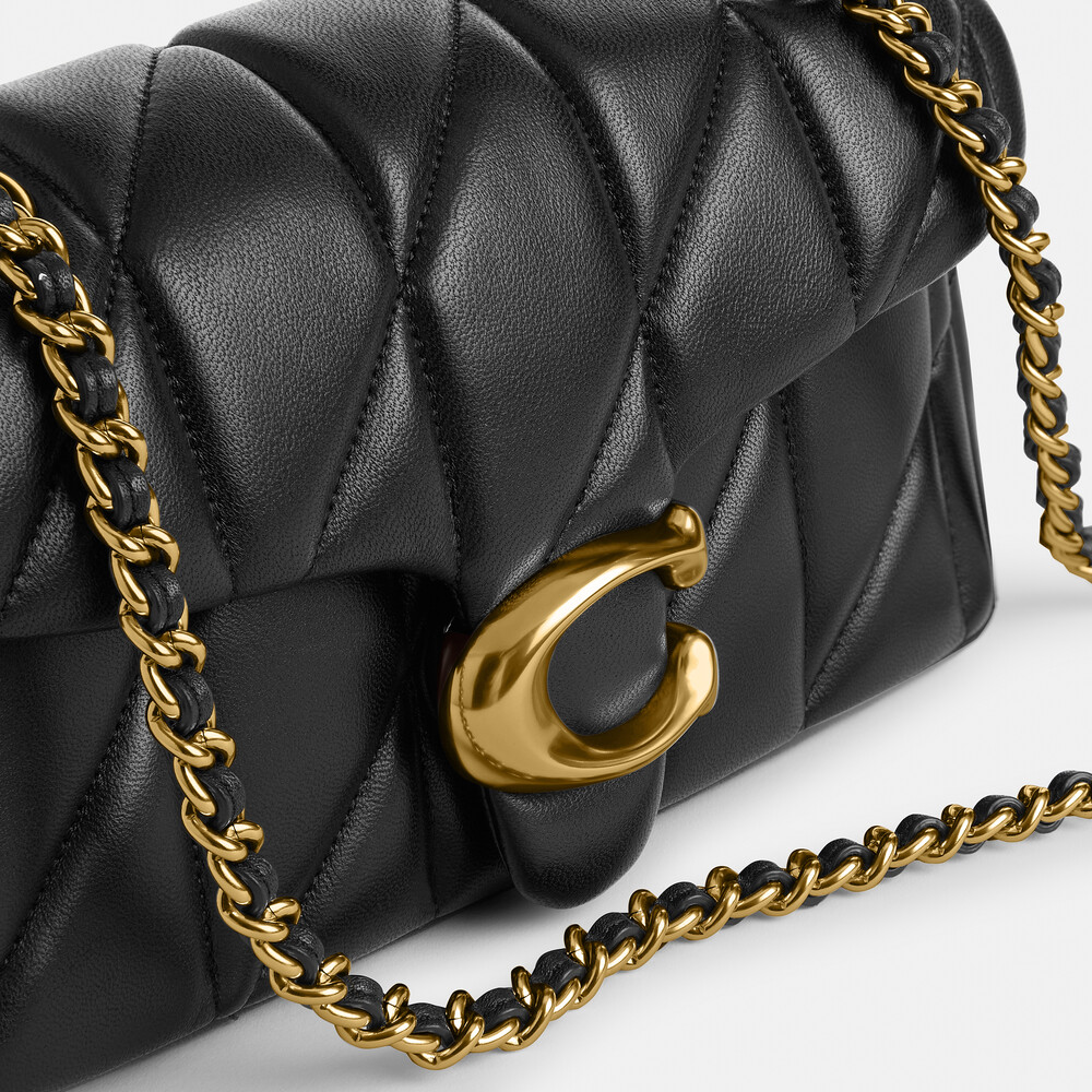 Coach Tabby Shoulder Bag 20 With Pillow Quilting - BLACK1