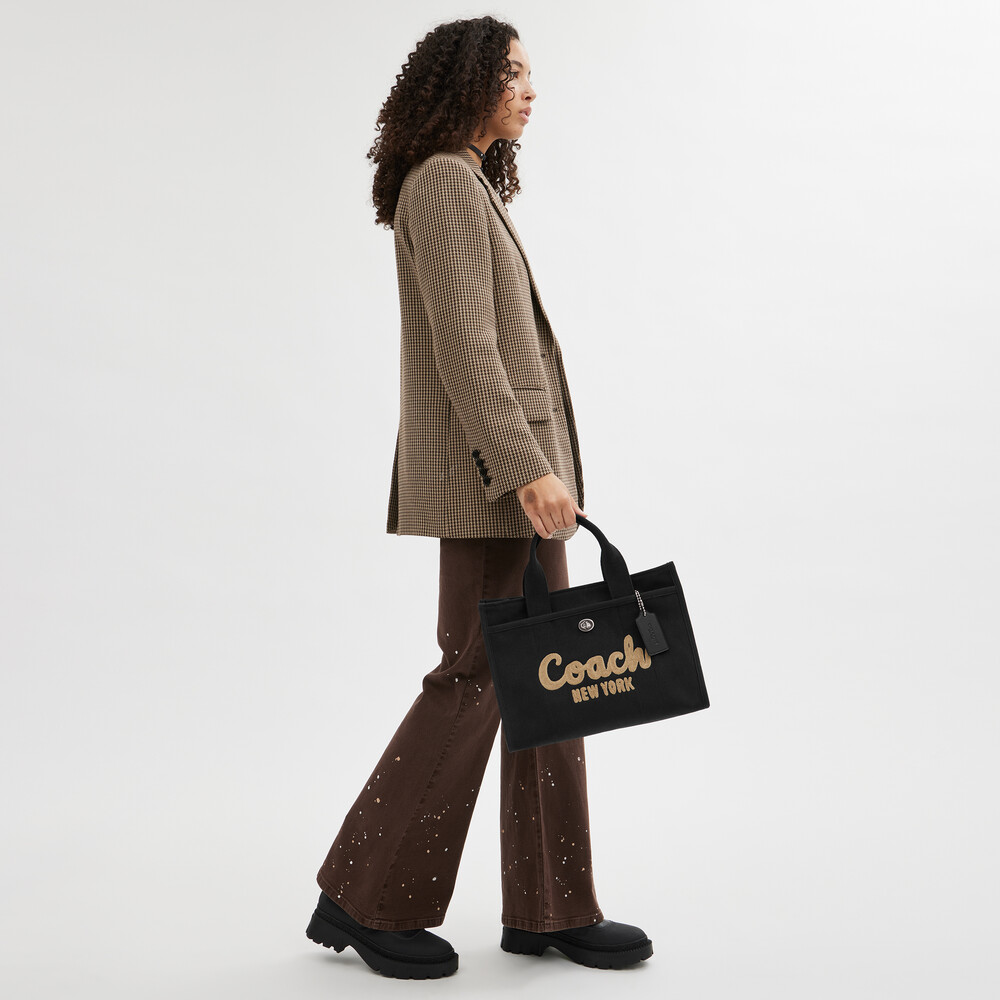 Coach Cargo Tote Bag 34 - Black