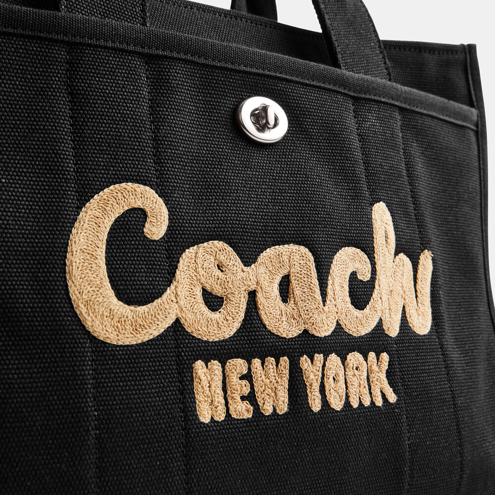 Coach Cargo Tote Bag 34 - Black
