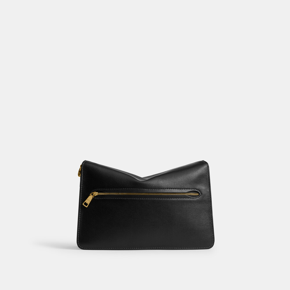 Coach Chain Tabby Shoulder Bag - Black