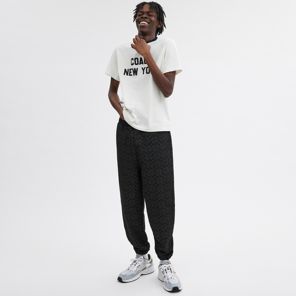 Coach Essential Signature Joggers - GREY
