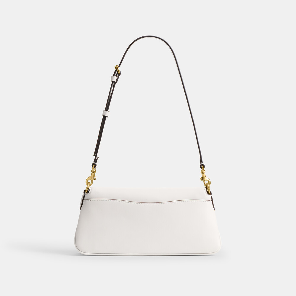 Coach Jet Shoulder Bag - WHITE