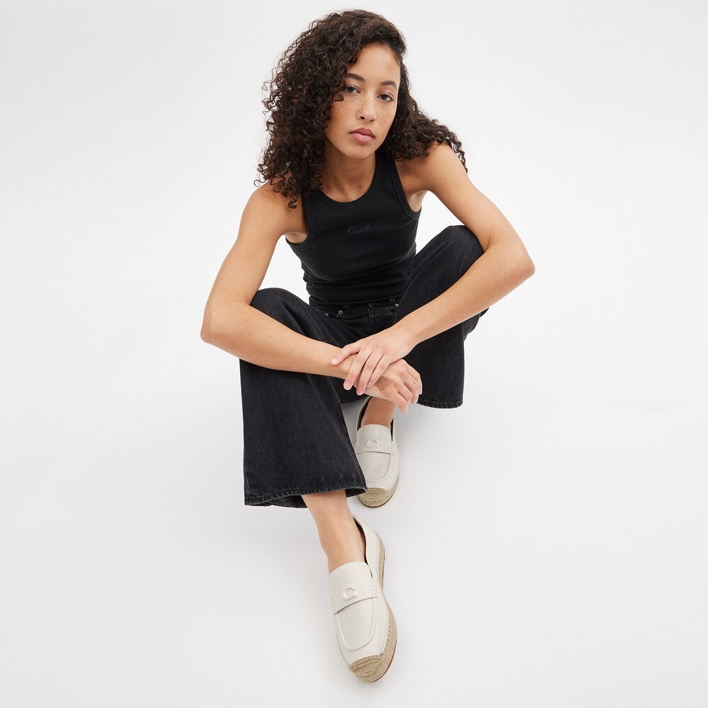Coach Camilla Espadrille - WHITE