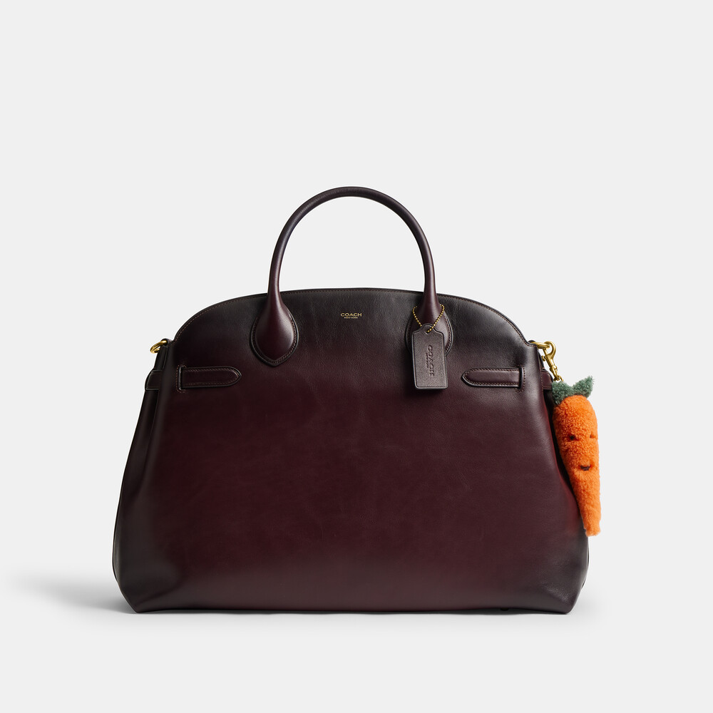 Coach Carroty Carrot Plushie Bag Charm In Shearling - Multi Colour