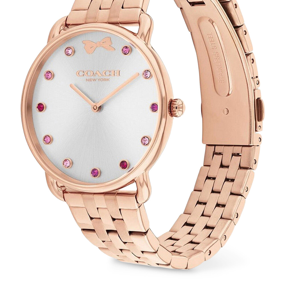 Coach Elliot Bracelet and Watch Set - Rosegold