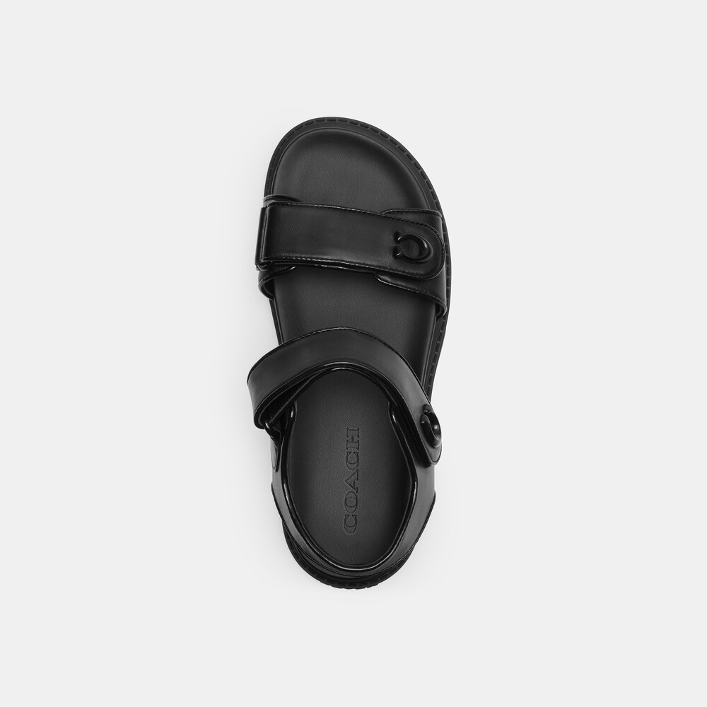 Coach Brynn Sandal - Black
