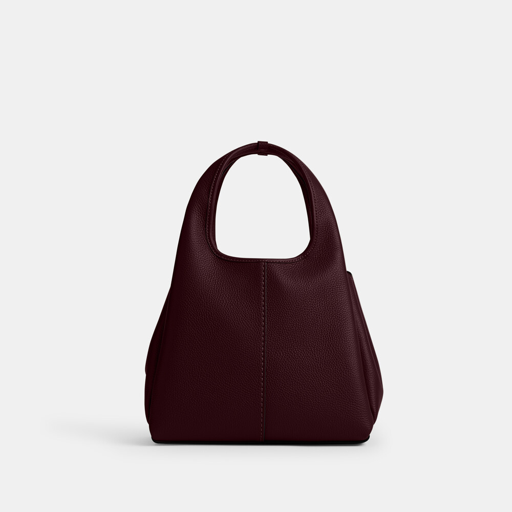 Coach Lana Shoulder Bag 23 - BURGUNDY