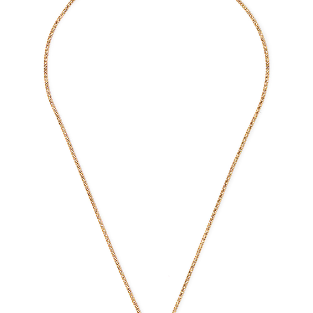 Coach Tearose Pendant Necklace - Gold