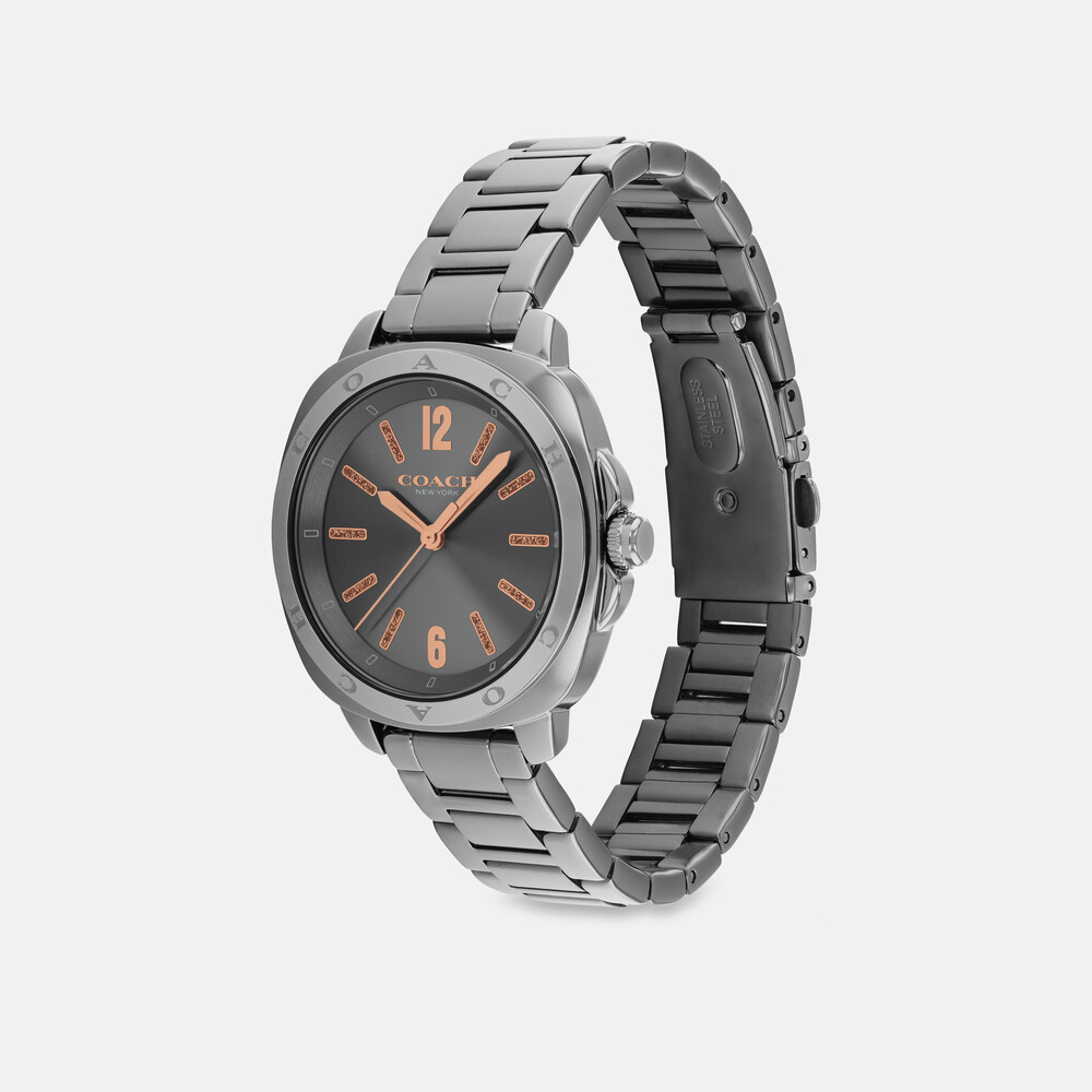 Coach Kitt Quartz Watch, 34mm - GREY