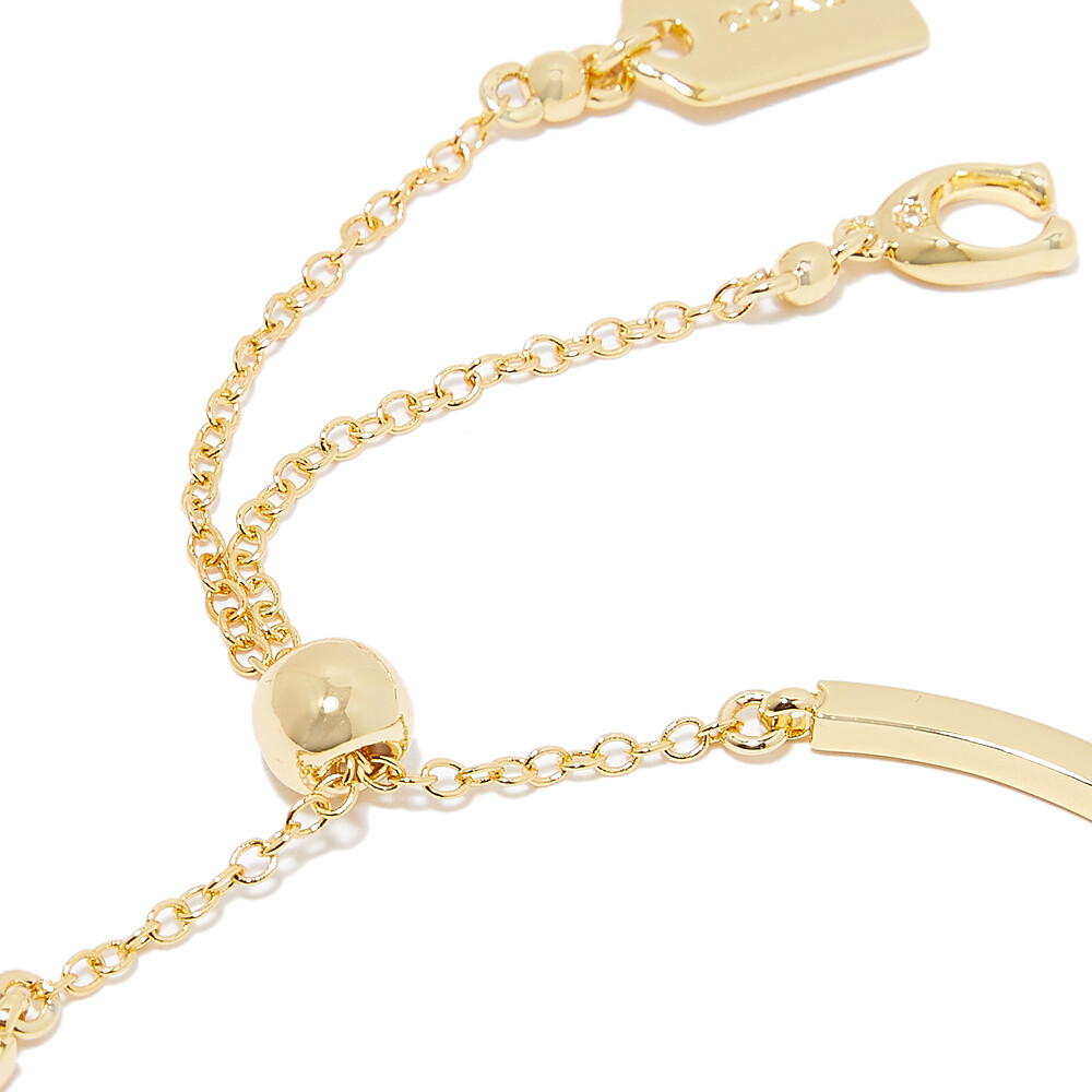 Coach Slider Bangle Bracelet - Gold