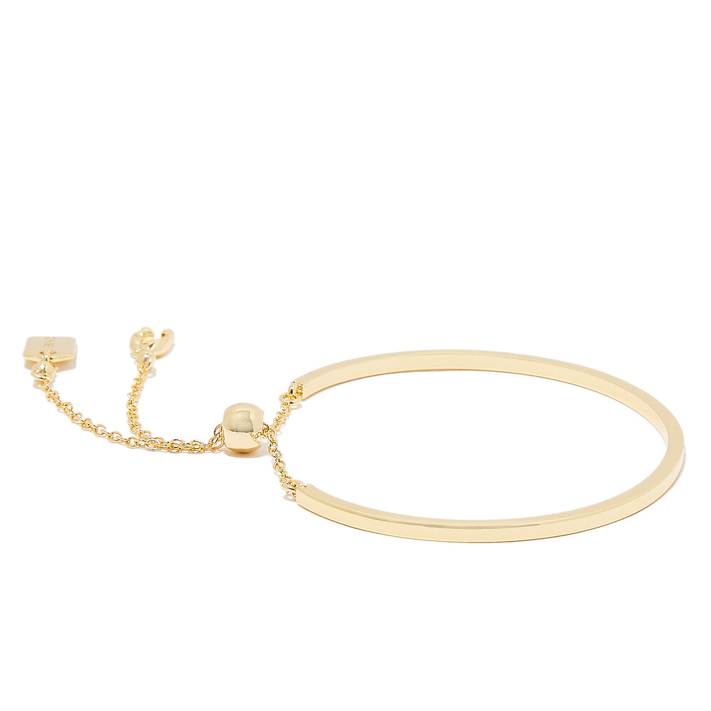 Coach Slider Bangle Bracelet - Gold